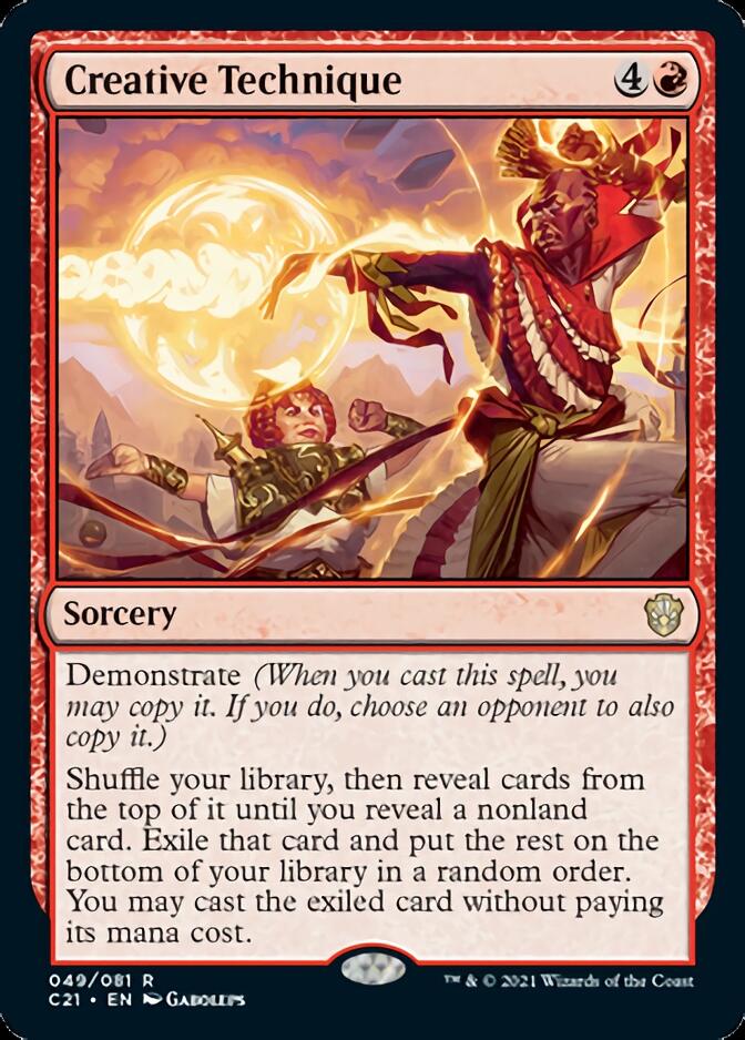 Creative Technique [Commander 2021] | Gate City Games LLC