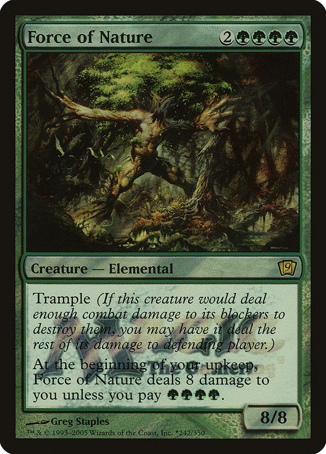 Force of Nature [Ninth Edition Promos] | Gate City Games LLC