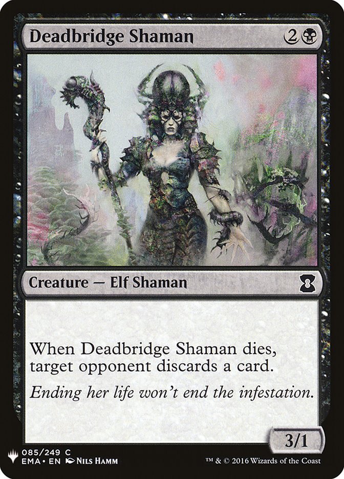 Deadbridge Shaman [Mystery Booster] | Gate City Games LLC