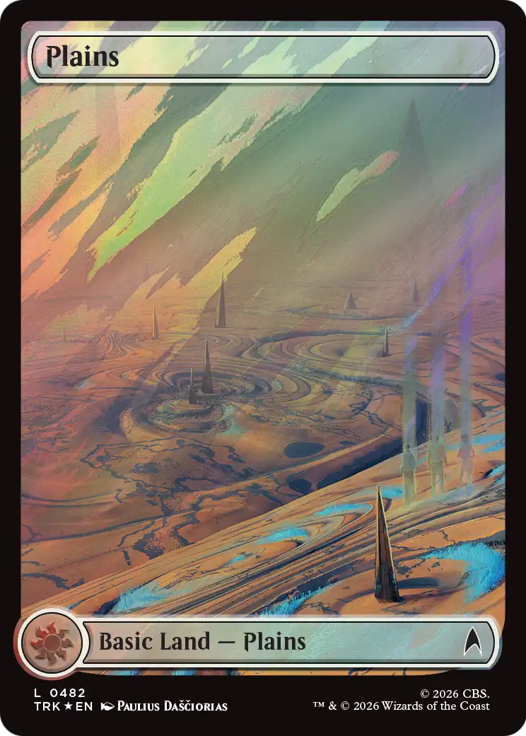 Plains (0482) (Surge Foil) [Star Trek] | Gate City Games LLC