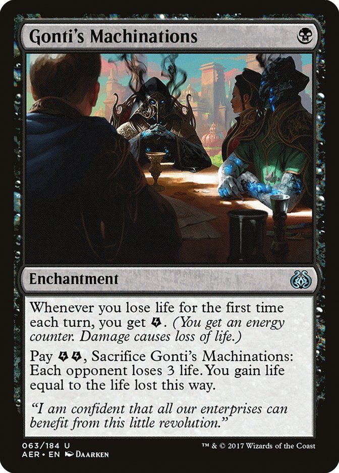 Gonti's Machinations [Aether Revolt] | Gate City Games LLC