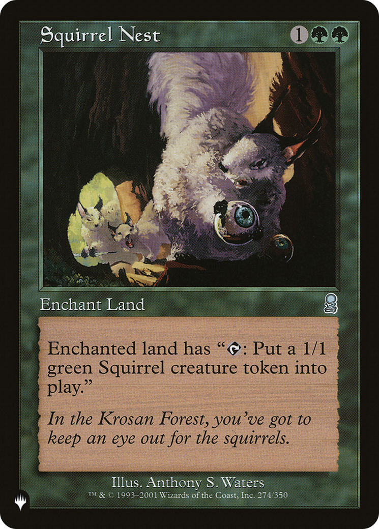 Squirrel Nest [The List Reprints] | Gate City Games LLC