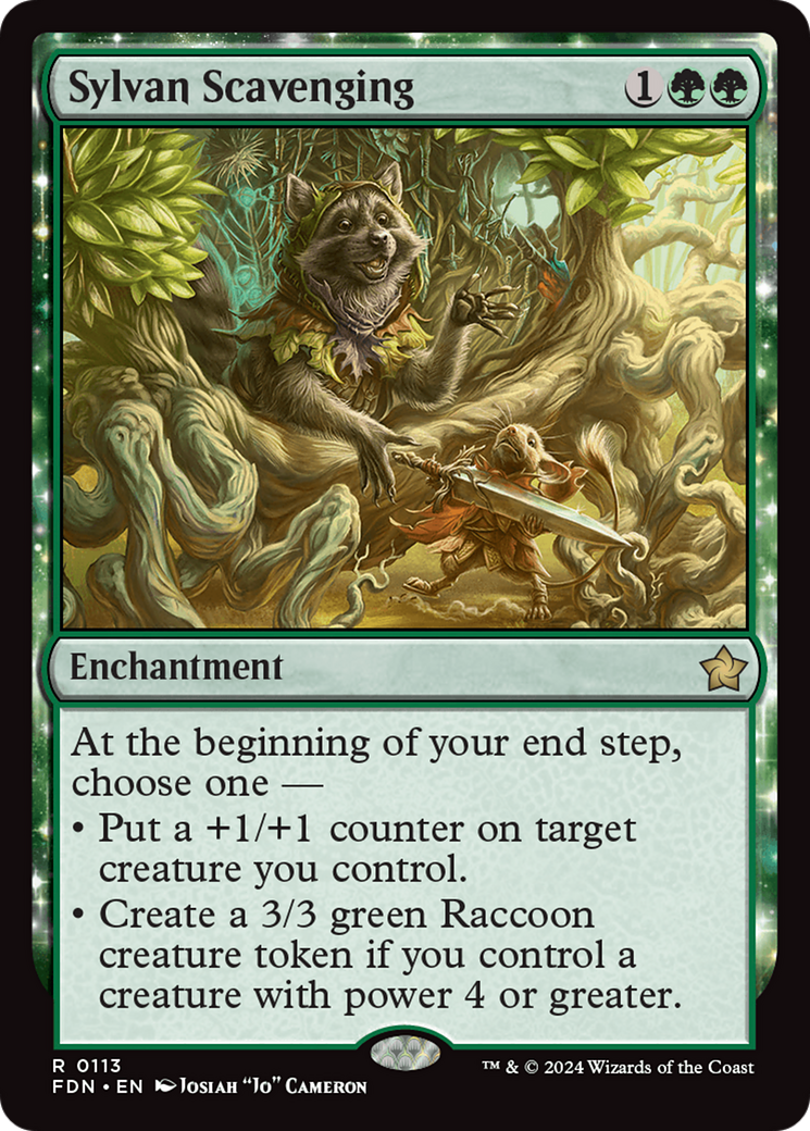 Sylvan Scavenging [Foundations] | Gate City Games LLC