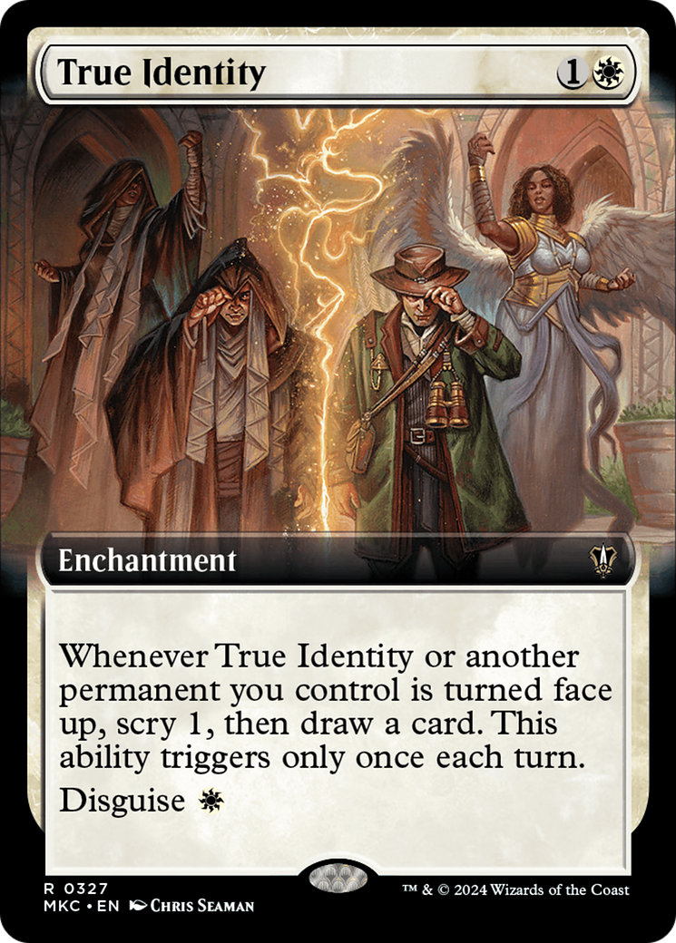 True Identity (Extended Art) [Murders at Karlov Manor Commander] | Gate City Games LLC