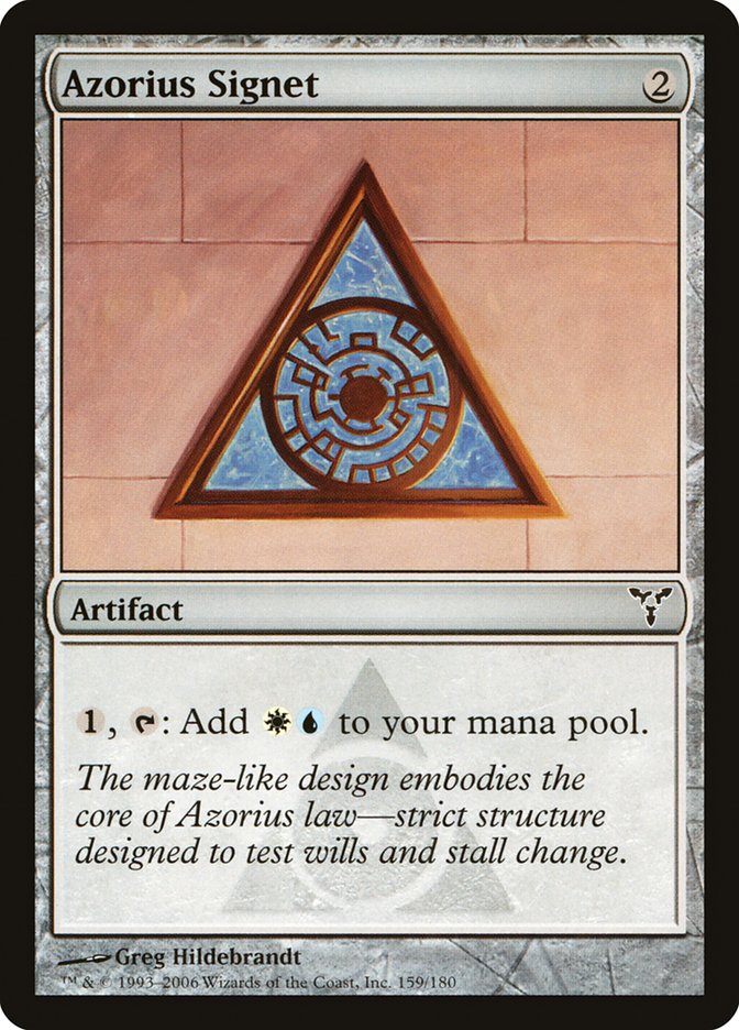 Azorius Signet [Dissension] | Gate City Games LLC