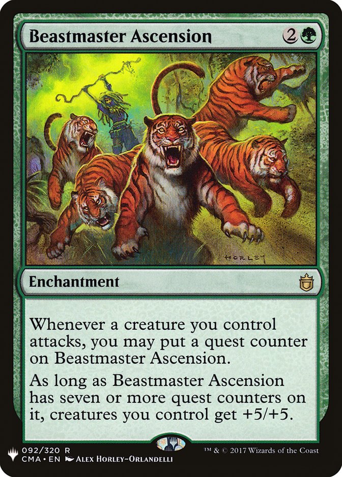 Beastmaster Ascension [Mystery Booster] | Gate City Games LLC