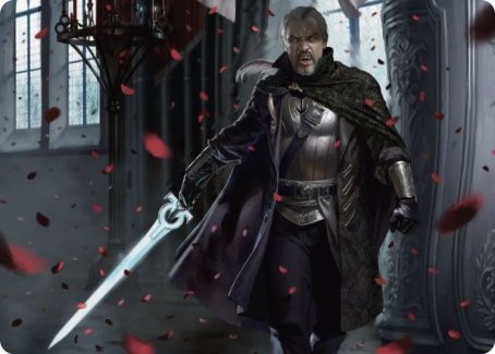 Odric, Blood-Cursed Art Card [Innistrad: Crimson Vow Art Series] | Gate City Games LLC