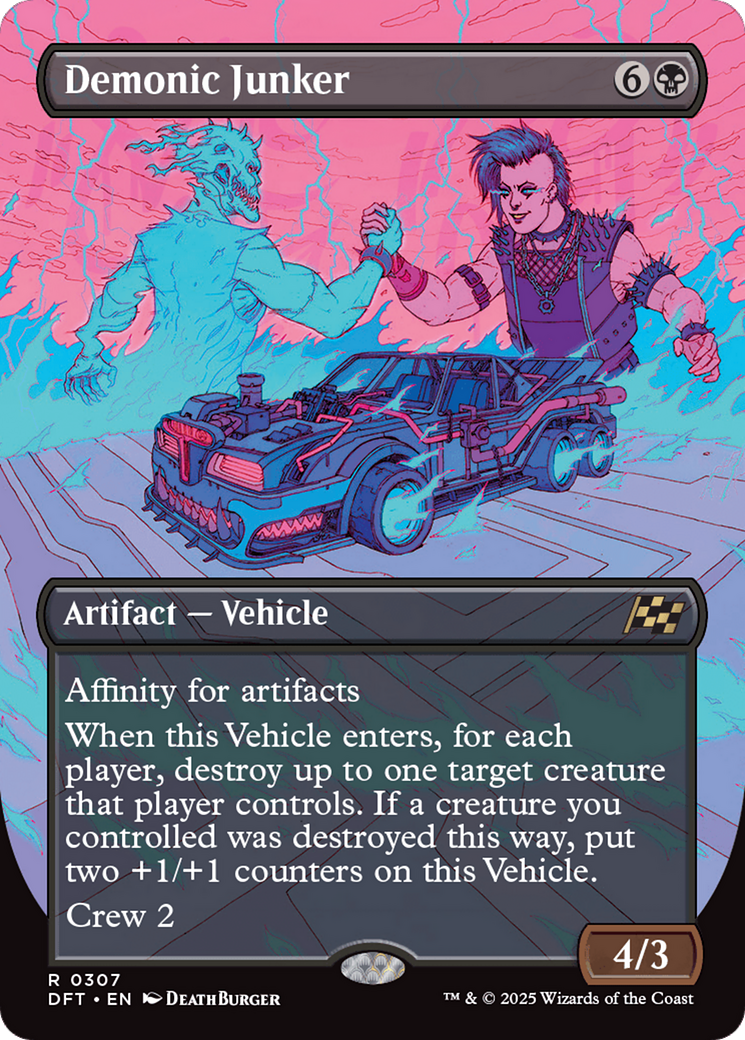 Demonic Junker (Borderless) [Aetherdrift] | Gate City Games LLC