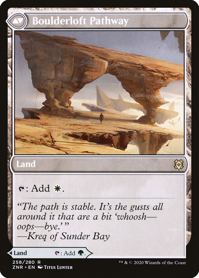 Branchloft Pathway // Boulderloft Pathway [Zendikar Rising] | Gate City Games LLC