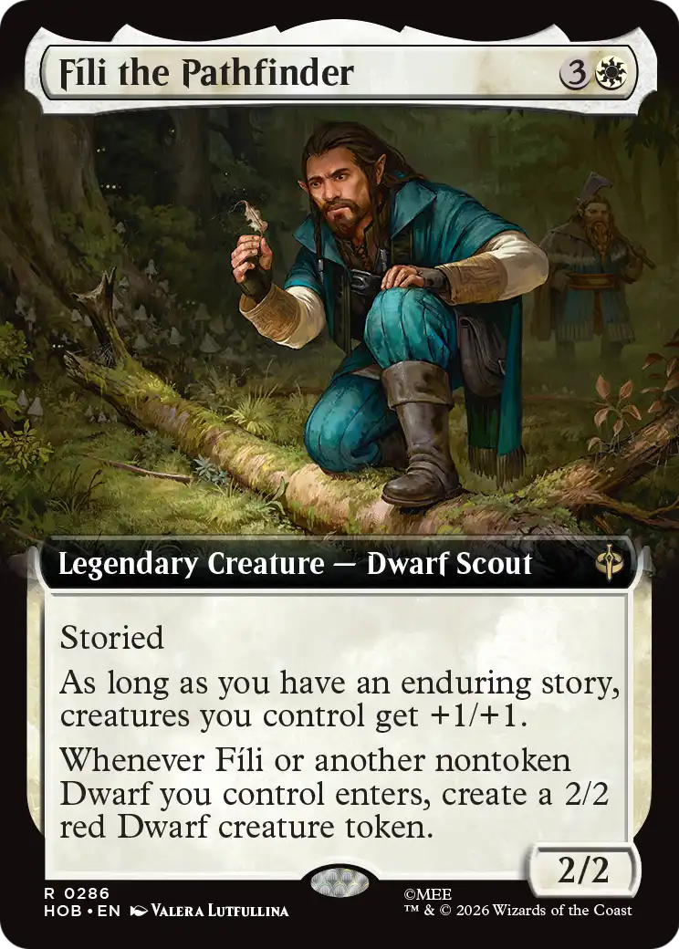 Fili the Pathfinder (Extended Art) [The Hobbit] | Gate City Games LLC