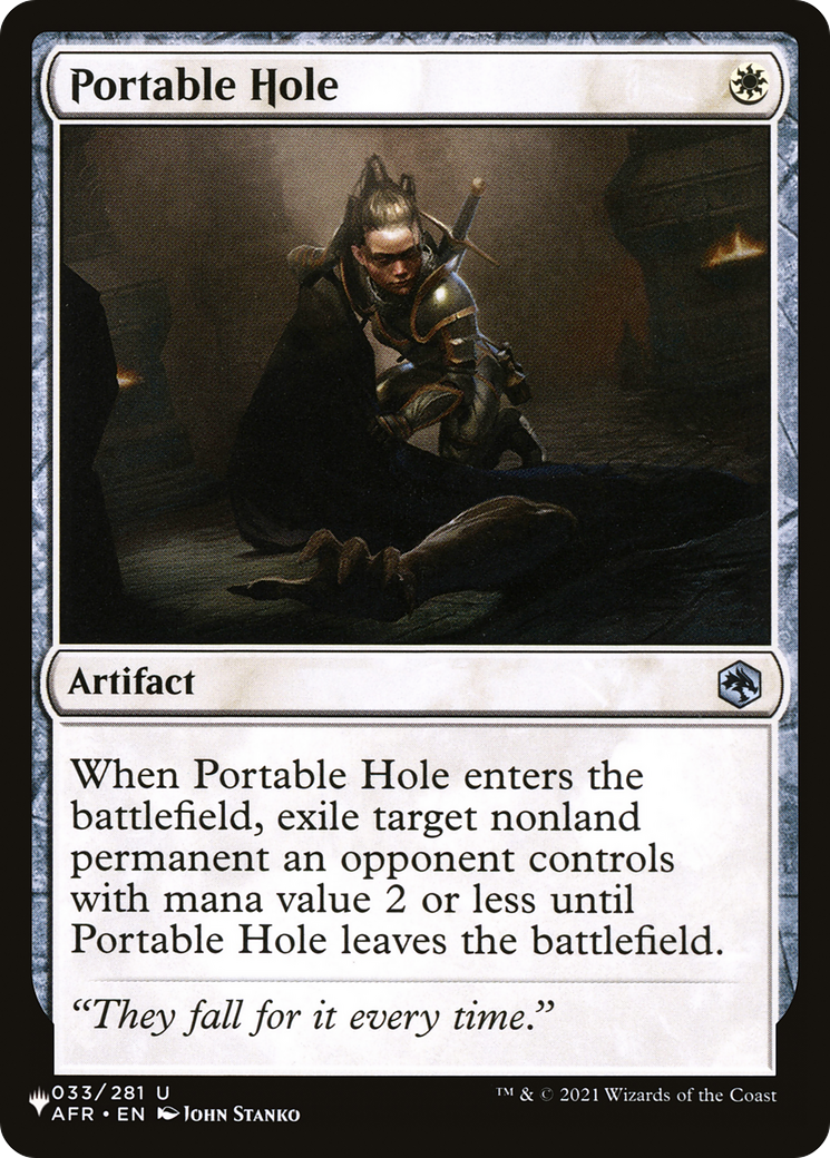Portable Hole [The List] | Gate City Games LLC