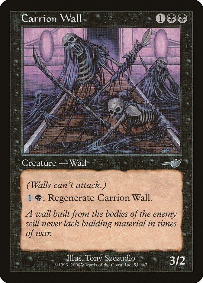 Carrion Wall [Nemesis] | Gate City Games LLC