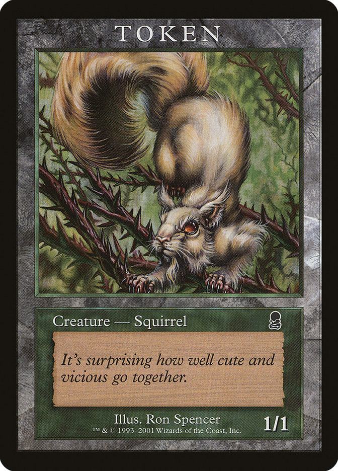 Squirrel Token [Magic Player Rewards 2002] | Gate City Games LLC