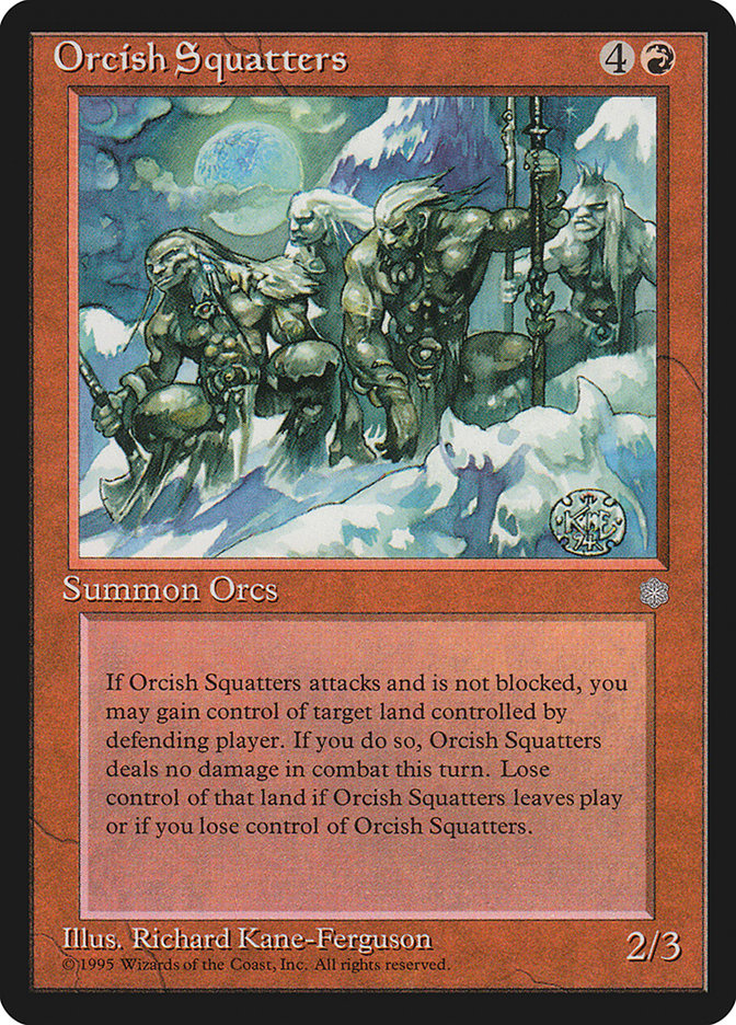 Orcish Squatters [Ice Age] | Gate City Games LLC