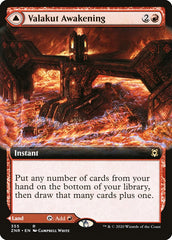 Valakut Awakening // Valakut Stoneforge (Extended Art) [Zendikar Rising] | Gate City Games LLC