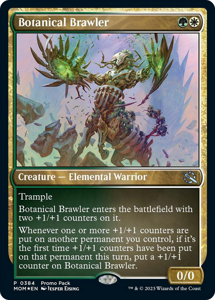 Botanical Brawler (Promo Pack) [March of the Machine Promos] | Gate City Games LLC