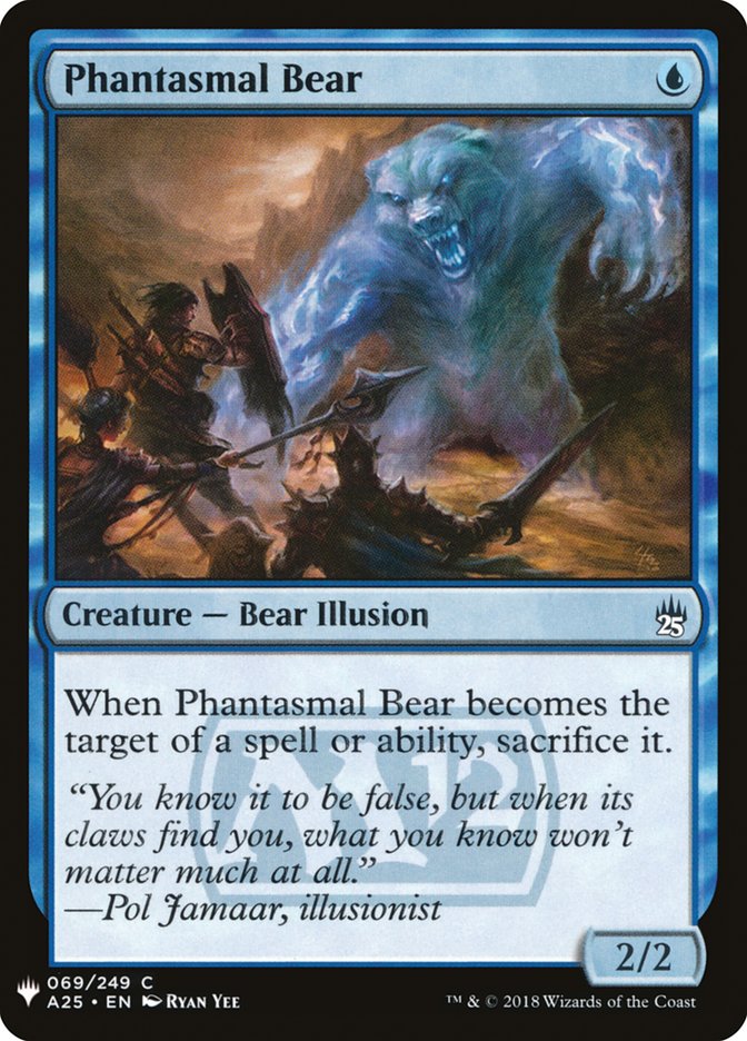 Phantasmal Bear [Mystery Booster] | Gate City Games LLC