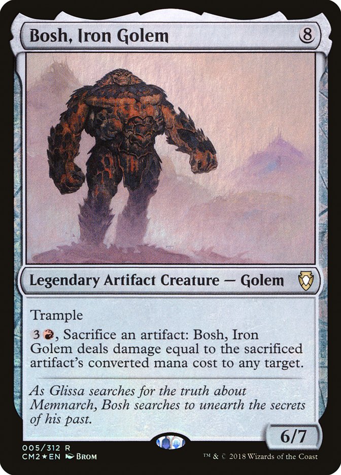 Bosh, Iron Golem [Commander Anthology Volume II] | Gate City Games LLC