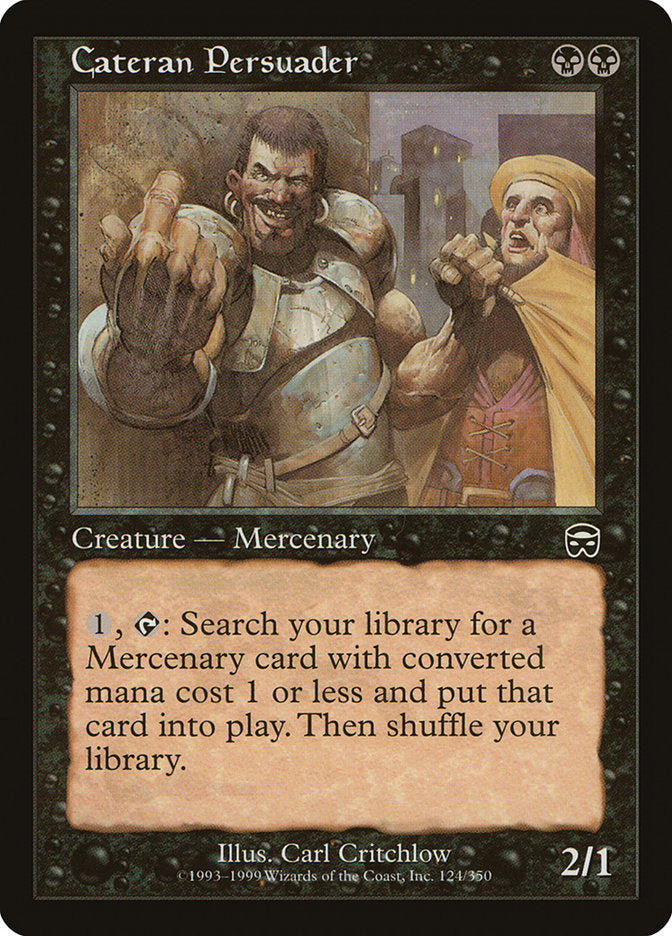 Cateran Persuader [Mercadian Masques] | Gate City Games LLC