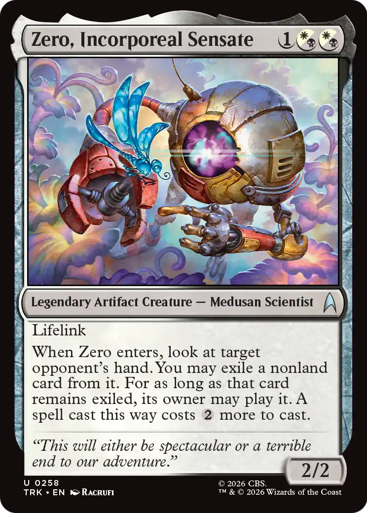 Zero, Incorporeal Sensate [Star Trek] | Gate City Games LLC