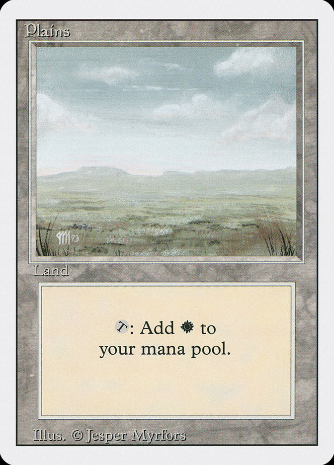 Plains (Signature on Left) [Revised Edition] | Gate City Games LLC