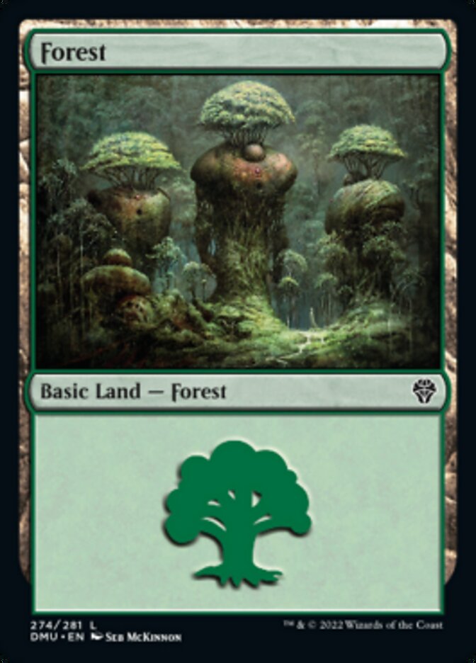 Forest (274) [Dominaria United] | Gate City Games LLC