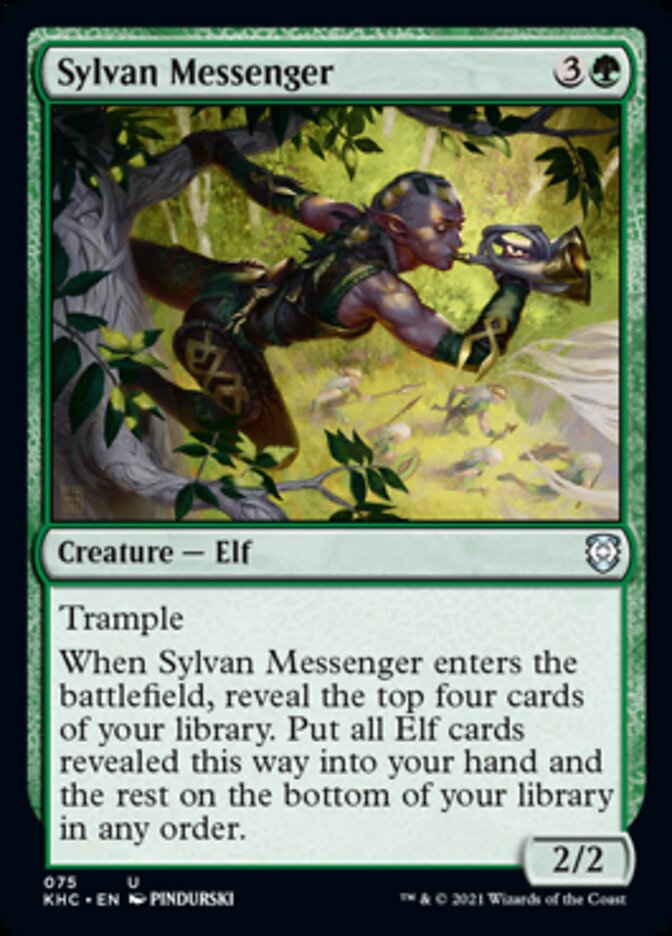 Sylvan Messenger [Kaldheim Commander] | Gate City Games LLC