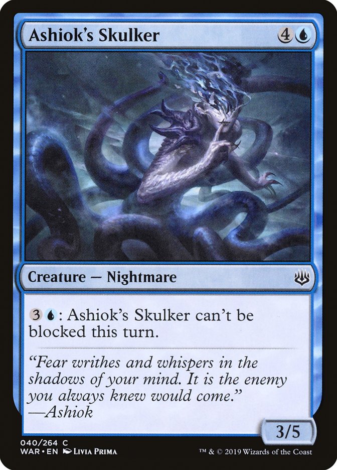 Ashiok's Skulker [War of the Spark] | Gate City Games LLC