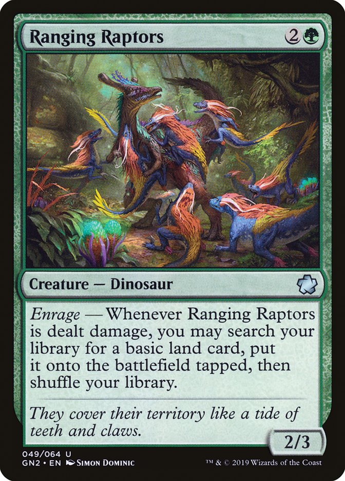 Ranging Raptors [Game Night 2019] | Gate City Games LLC