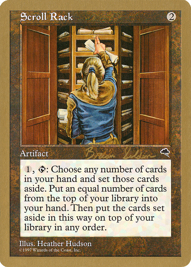 Scroll Rack (Brian Selden) [World Championship Decks 1998] | Gate City Games LLC
