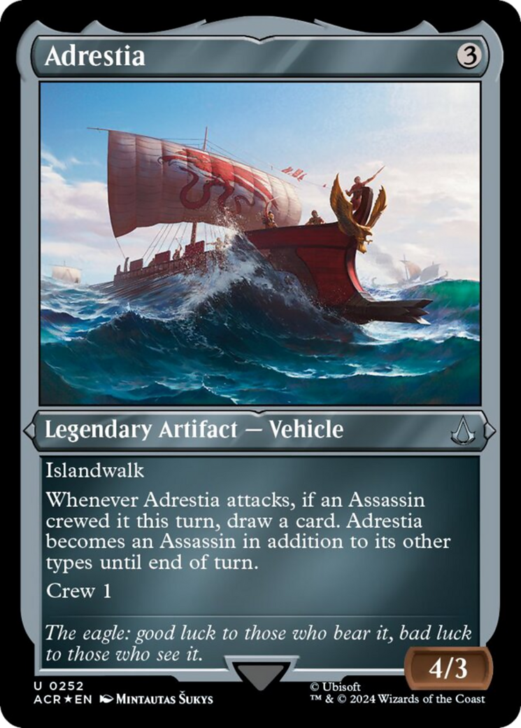 Adrestia (Foil Etched) [Assassin's Creed] | Gate City Games LLC