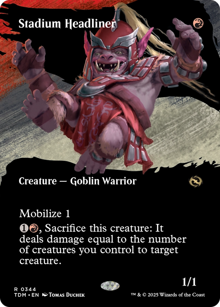 Stadium Headliner (Borderless) [Tarkir: Dragonstorm] | Gate City Games LLC