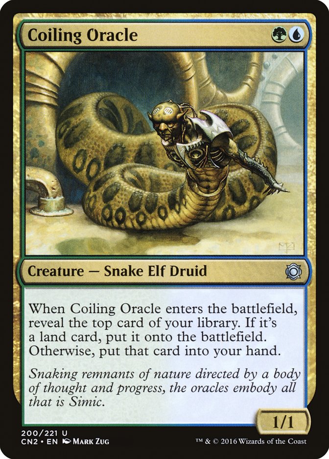 Coiling Oracle [Conspiracy: Take the Crown] | Gate City Games LLC