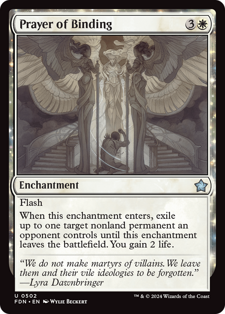 Prayer of Binding [Foundations] | Gate City Games LLC