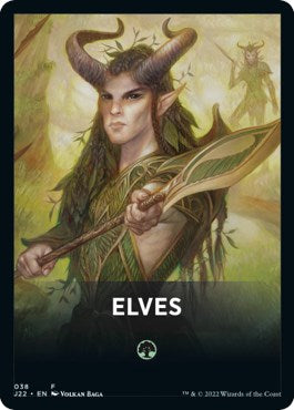 Elves Theme Card [Jumpstart 2022 Front Cards] | Gate City Games LLC