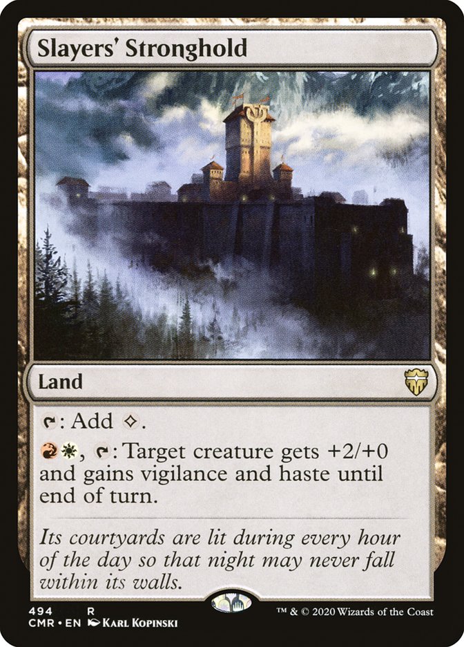 Slayers' Stronghold [Commander Legends] | Gate City Games LLC