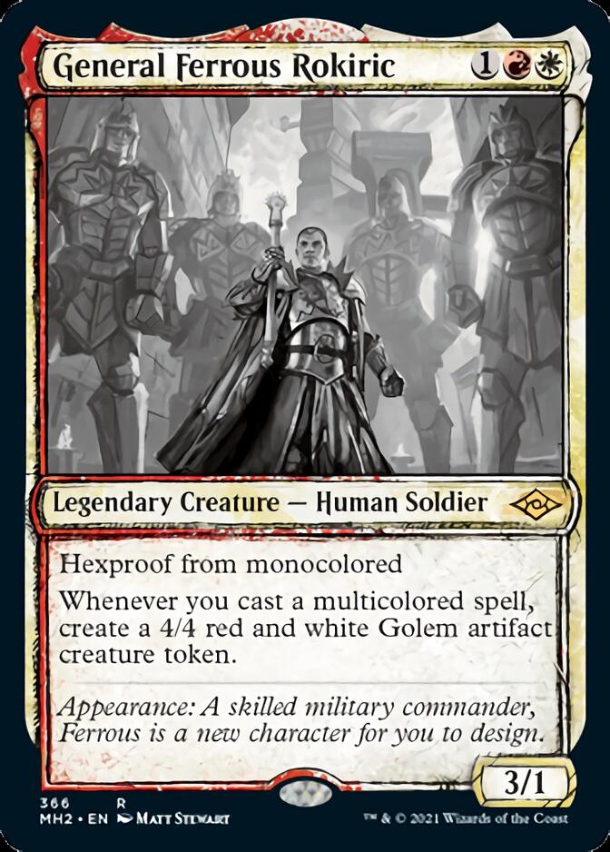 General Ferrous Rokiric (Sketch) [Modern Horizons 2] | Gate City Games LLC