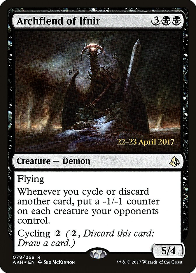 Archfiend of Ifnir [Amonkhet Prerelease Promos] | Gate City Games LLC