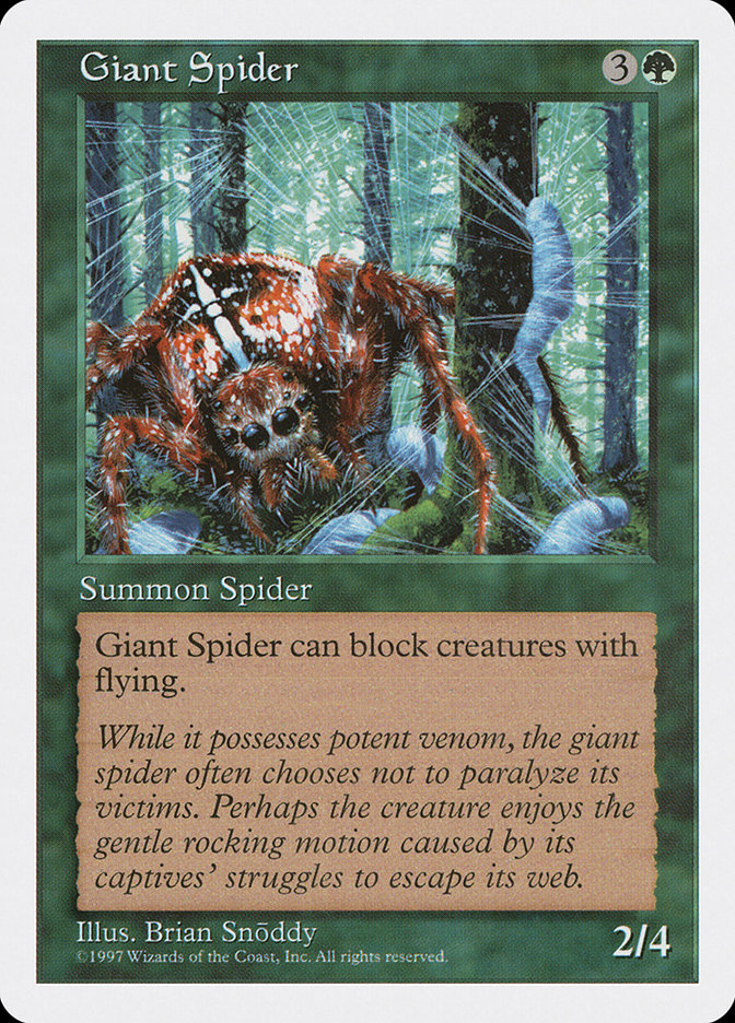 Giant Spider [Fifth Edition] | Gate City Games LLC