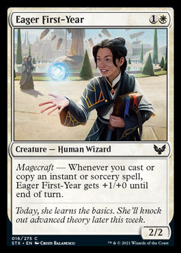 Eager First-Year [Strixhaven: School of Mages] | Gate City Games LLC