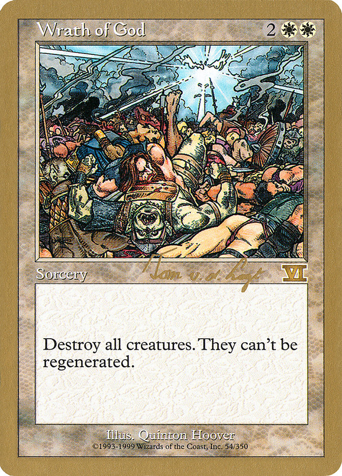 Wrath of God (Tom van de Logt) [World Championship Decks 2000] | Gate City Games LLC