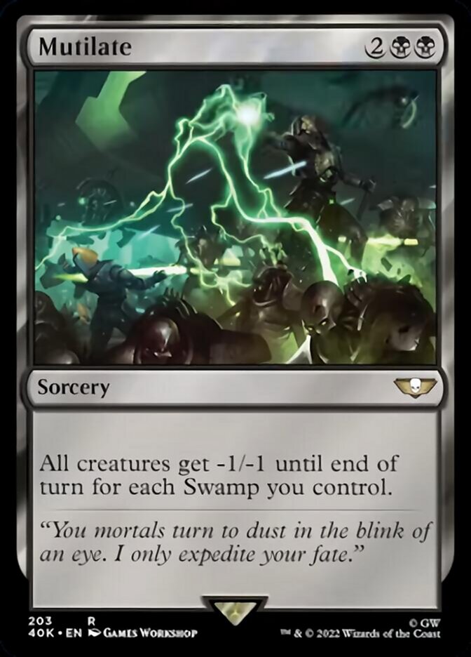 Mutilate [Warhammer 40,000] | Gate City Games LLC