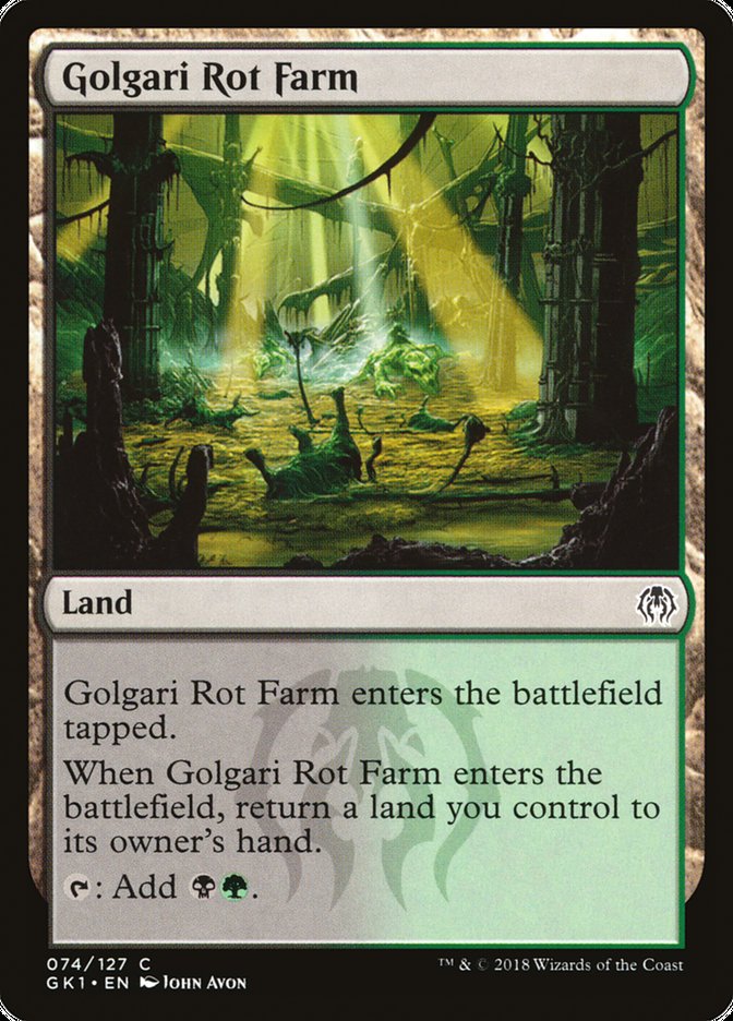 Golgari Rot Farm [Guilds of Ravnica Guild Kit] | Gate City Games LLC