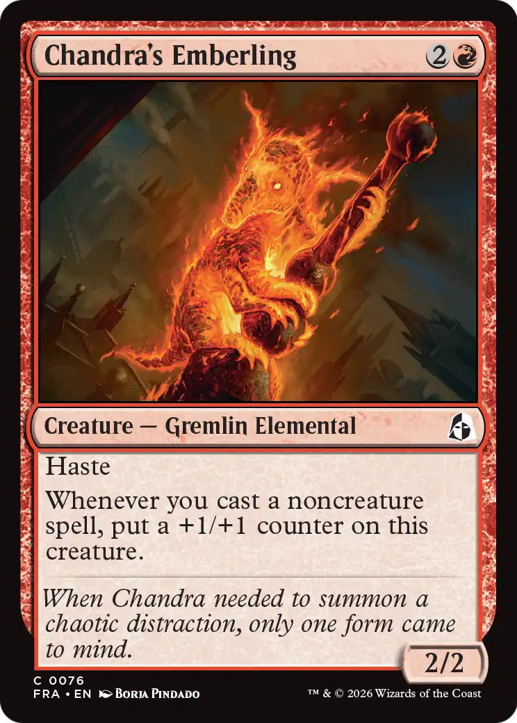 Chandra's Emberling [Reality Fracture] | Gate City Games LLC