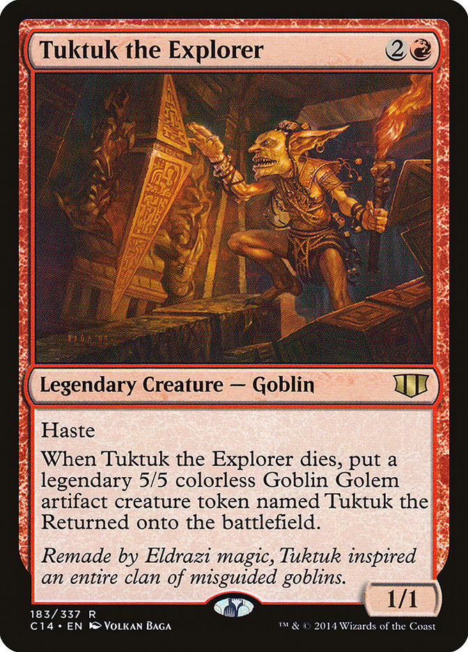 Tuktuk the Explorer [Commander 2014] | Gate City Games LLC