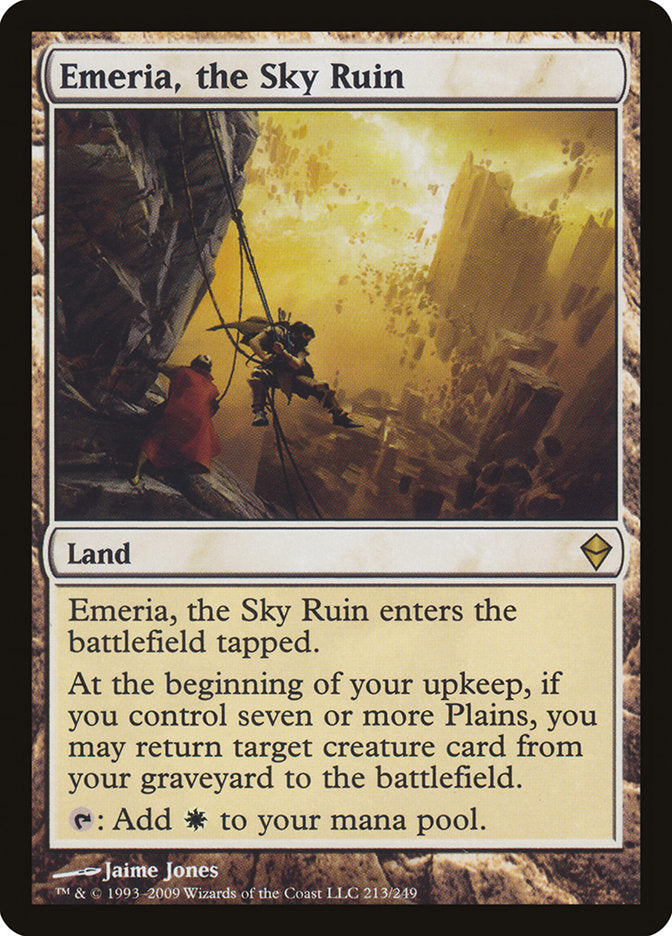 Emeria, the Sky Ruin [Zendikar] | Gate City Games LLC