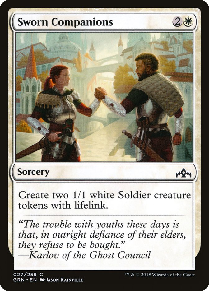 Sworn Companions [Guilds of Ravnica] | Gate City Games LLC