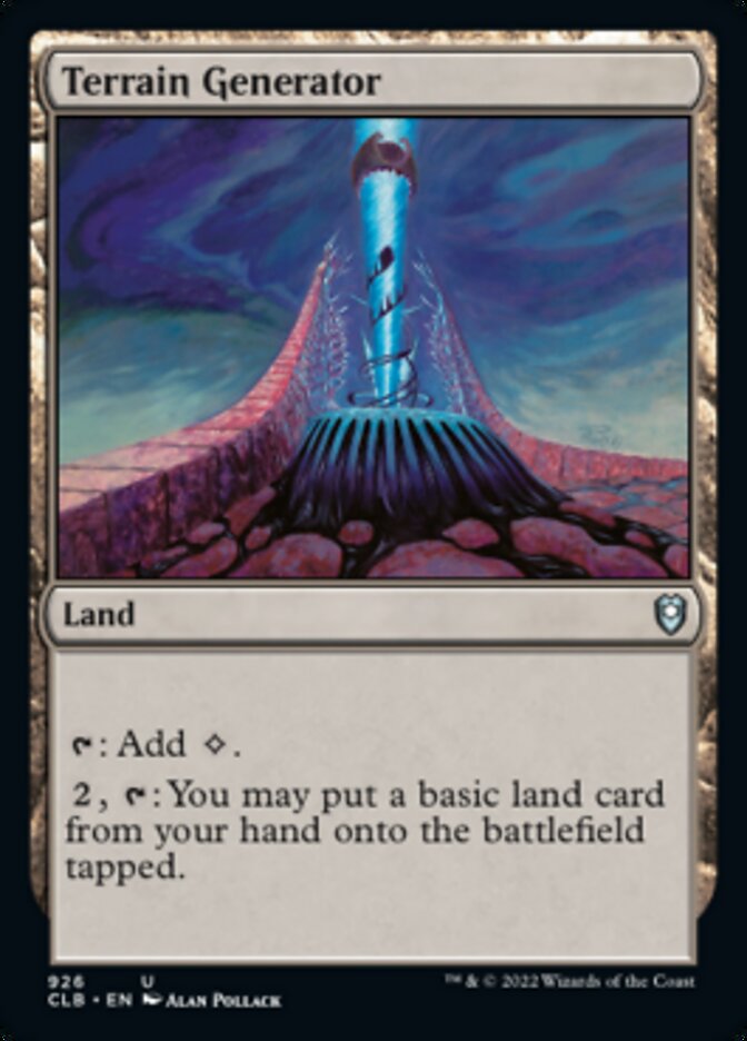 Terrain Generator [Commander Legends: Battle for Baldur's Gate] | Gate City Games LLC
