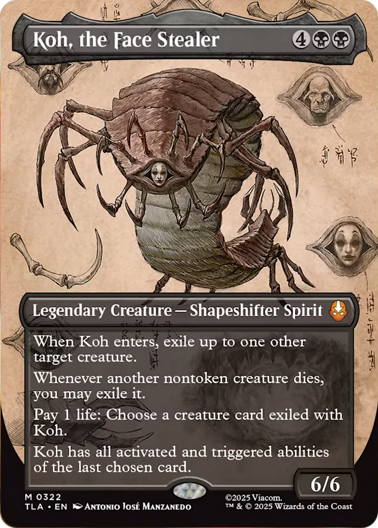 Koh, the Face Stealer (Borderless) [Avatar: The Last Airbender] | Gate City Games LLC