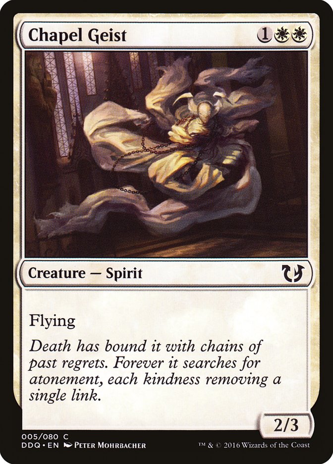Chapel Geist [Duel Decks: Blessed vs. Cursed] | Gate City Games LLC